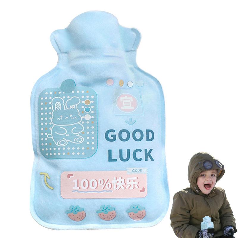 250 мл Грелка для горячей воды Милая грелка Зимняя грелка для рук и ног Грелка для горячей воды для менструальных болей Облегчение боли в шее и плечах