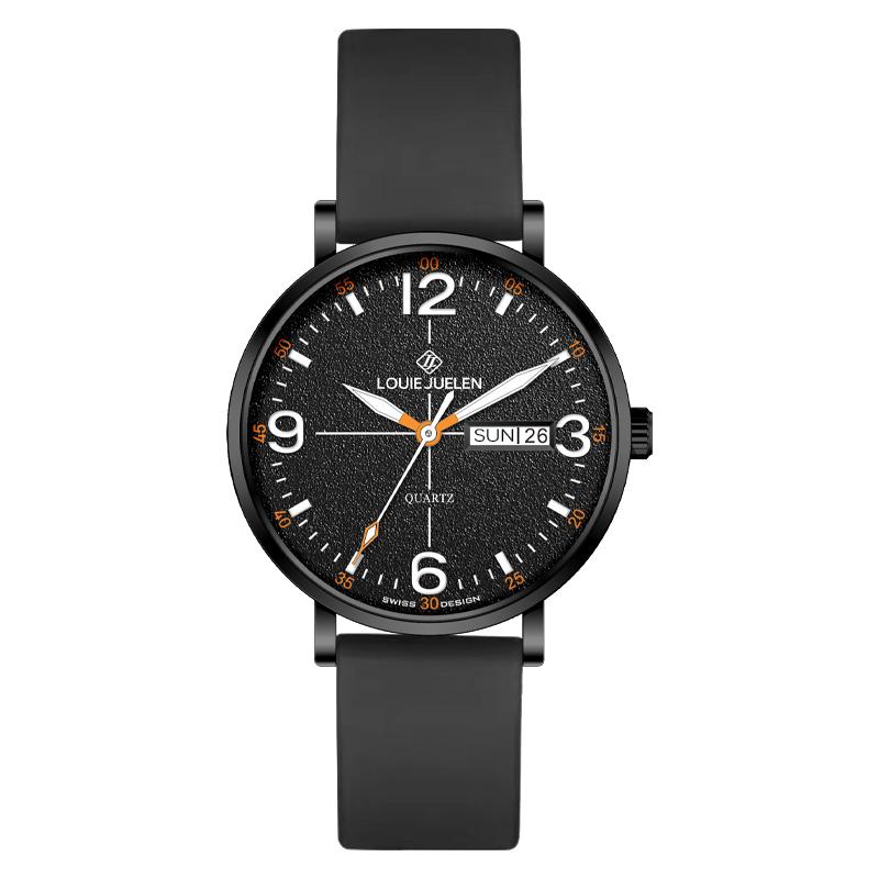 UTHAI Новые мужские часы Модные Трендовые Высокие по внешнему виду Водонепроницаемые Ночная подсветка Календарь Молодежные Кварцевые часы Часы Подарок