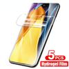 5PCS Hydrogel Film For Poco F5 F4 F3 X5 X4 X3 GT M5S M6 Pro Screen Protector For Xiaomi 13T 12T 11T Black Shark 5 4 Pro
