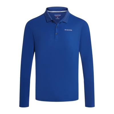 Mens Bramshaw Golf Nosilife Long-Sleeved Polo Shirt