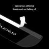 BJYL6 Interior Stickers Car Rear View Mirror Rain Eyebrow Sun Visor Cover For Lexus F SPORT RX300 IS200 IS250 ES350 Ct200h UX250h NX30