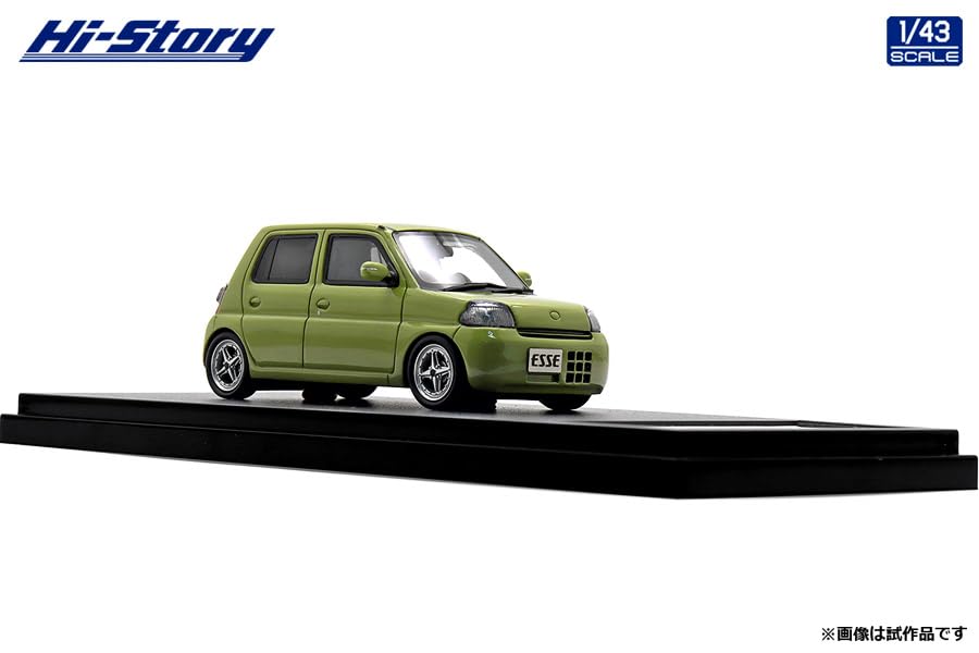 INTERALLIED Hi Story Daihatsu ESSE ECO Low Down Custom Leaf Green Finished Product 1/43 (2006)