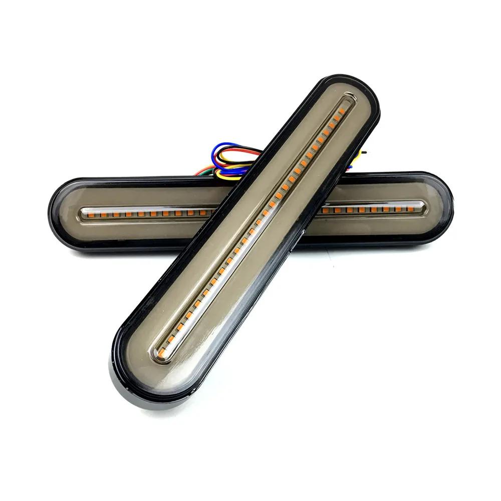 Motorcycle LED Brake Flowing Turn Signal Accent Light For Harley Touring Electra Road Glide FLHR CVO Limited