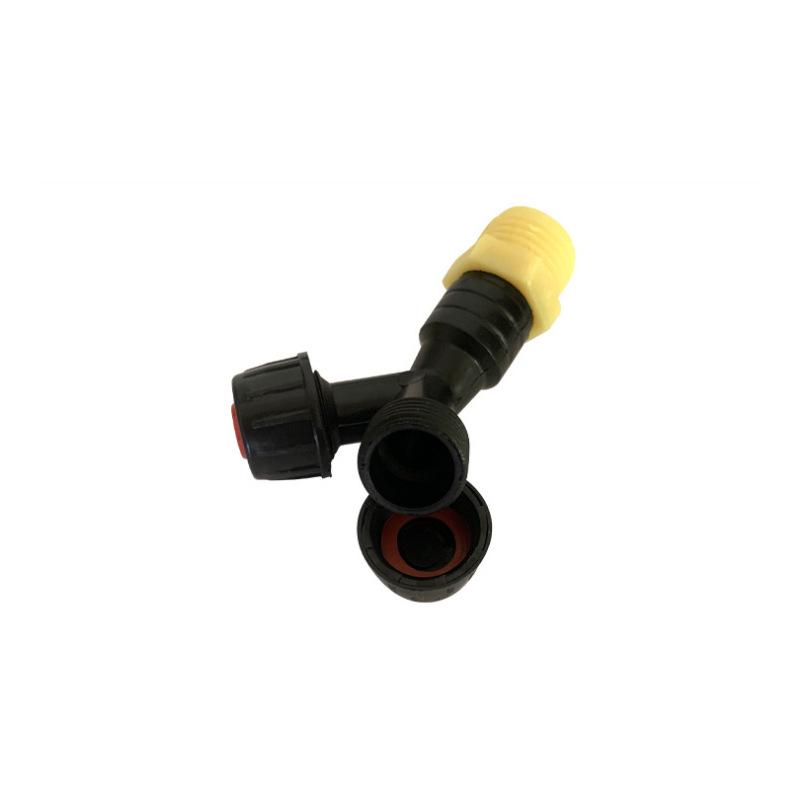 Y-Shaped Dual-Outlet Mist Nozzle for Dust Suppression and Cooling