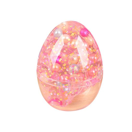 Игрушка Слайм Сделай Сам Тянущийся Нелипкий В Стиле Яйца Искусственный Жемчуг Кристальный Облачный Антистресс Игрушки Для Выпускания Пара Красочный Прозрачный Слайм Глина Игрушки для Игры Детская Игрушка Подарок