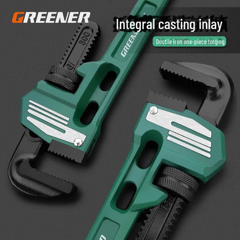 Green Forest Heavy Duty Quick Трубный ключ: 18-дюймовые и 24-дюймовые хомуты для водопроводных труб и арматуры