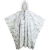 Tencen Camouflage Rain Perfect for and Outdoor Includes Storage One Size Fits Unisex Poncho, Waterproof, 3-Way Raincoat, Airsoft, Camping, Activities,