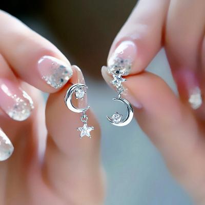 Женские ассиметричные сережки