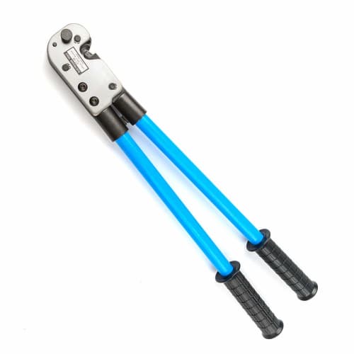 IWISS Heavy-Duty Crimping Tool for Stripped Crimp Terminals and Stripped Crimp Sleeves, 8.0sq-38sq, CT-38