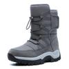 Fashion Winter Women Ankle Boots Keep Warm Women's Snow Boots Outdoor Slip On Platform Women's Hiking  Thickened Plush Women