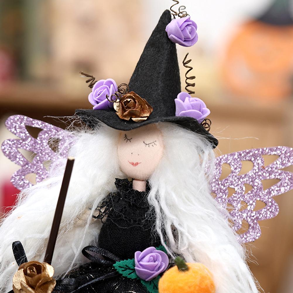 Halloween Cute Mysterious Witch Doll Decorations Handmade Witch Home Party Meaningful Decoration Gift Manufacture Holiday B C6Q1