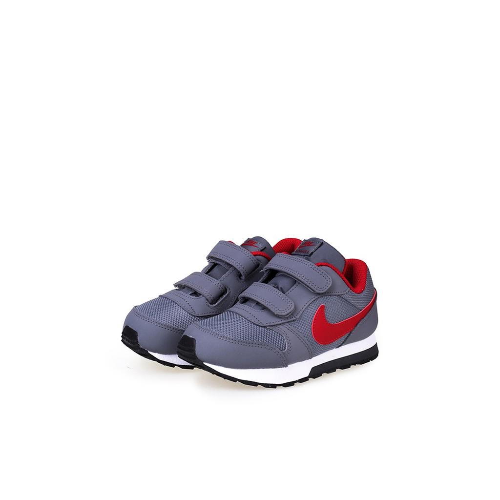 Nike MD Runner 2 Серый Красный Детские Кроссовки 806255-005
