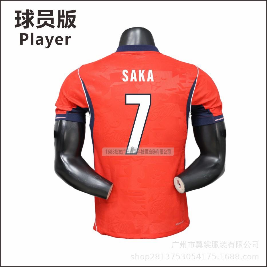 2026 US, Canada and Mexico World Cup England away jersey Saka Kane Gordon Bowen player version top wholesale
