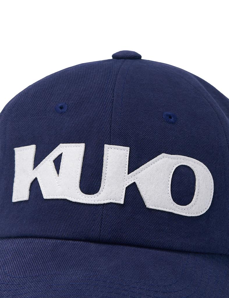 Кепка-бейсболка Kuko Symbol, 6-панельная_Темно-синяя
