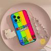 Игрушка Rainbow Friends Мультяшная Игра Чехол для Телефона Для Iphone 17 16 15 11 13 14 Pro Max X Xr Xs Max 12mini Черный Чехол