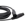 HangTon Balanced Audio Cable, 4-Pin XLR Male To Female, XLR 4-Pin (3 Meter) for Microphone, Recorder, Mixer, Headphone, and Amplifier