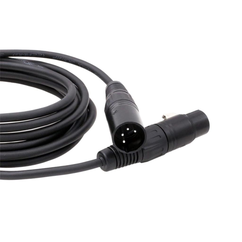 HangTon Balanced Audio Cable, 4-Pin XLR Male To Female, XLR 4-Pin (3 Meter) for Microphone, Recorder, Mixer, Headphone, and Amplifier