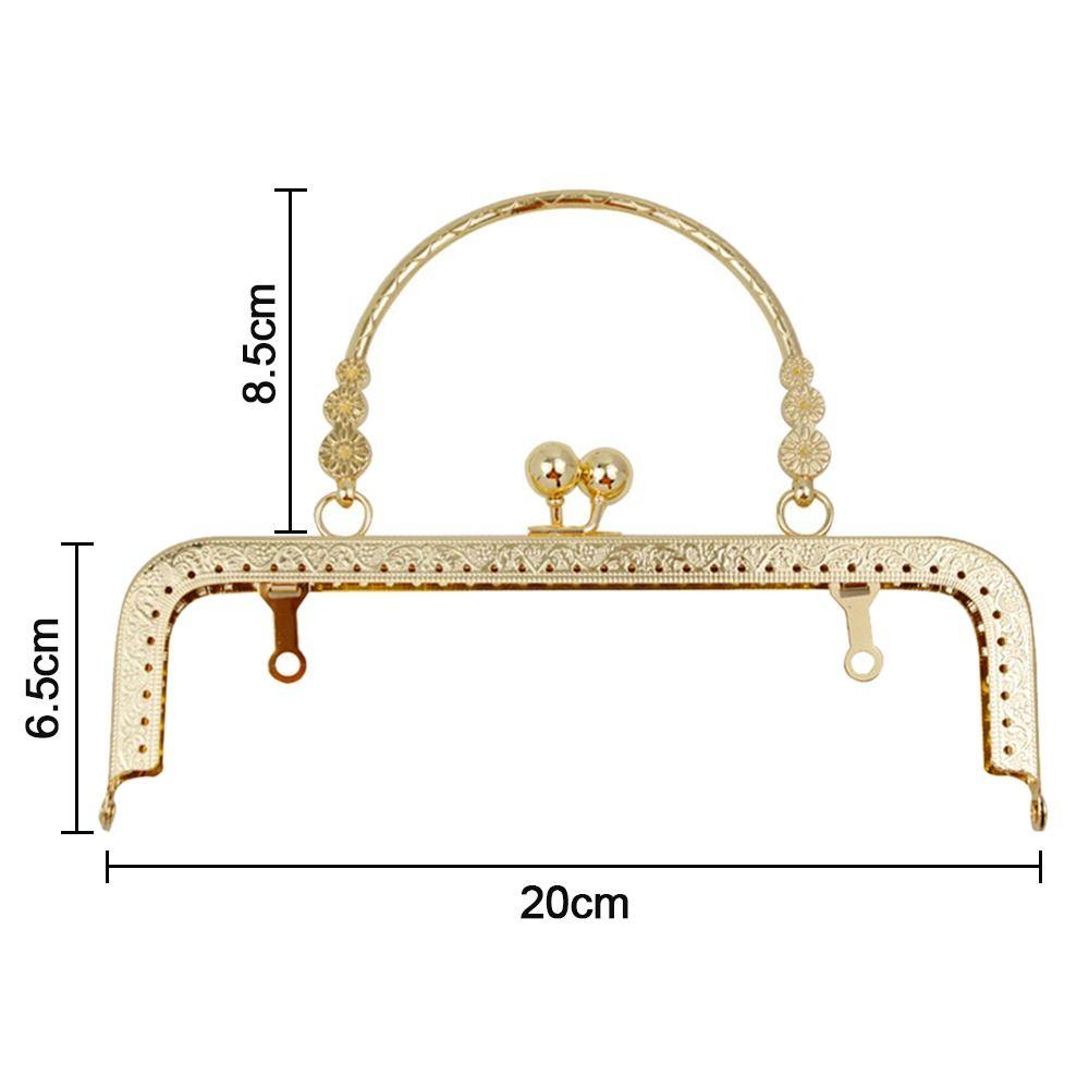 Handle Bag Accessories Purse Frame Kiss Clasp Purse Frame Purse Clasp Frame Bag Kiss Clasp Lock