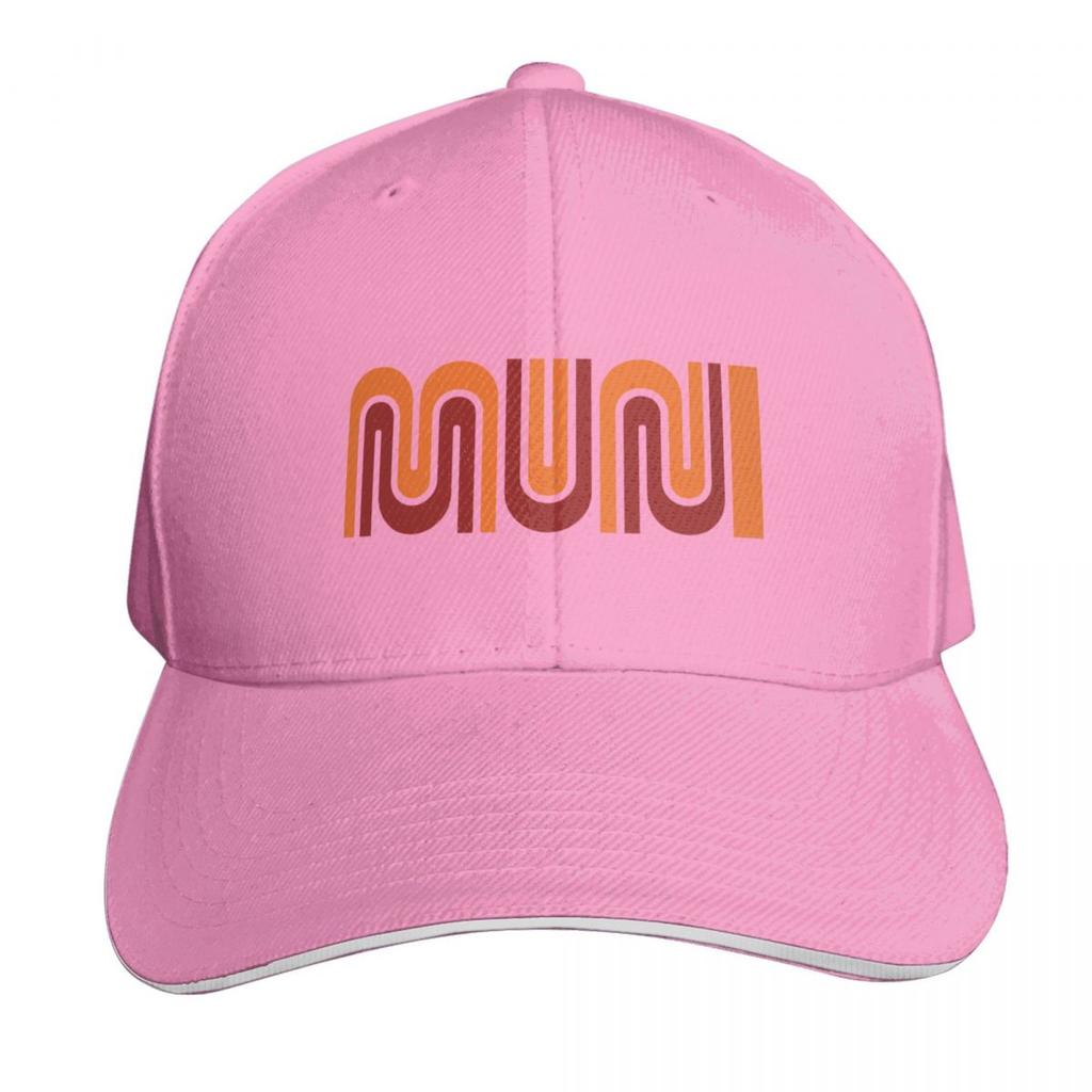 MUNI vintagebus logo Baseball Cap Sports Cap custom Hat Luxury Brand Ball Cap GirlS Hats Unisexs