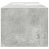 TV Cabinets (2 pcs) Concrete Grey 100 x 31 x 25.5 cm Particleboard