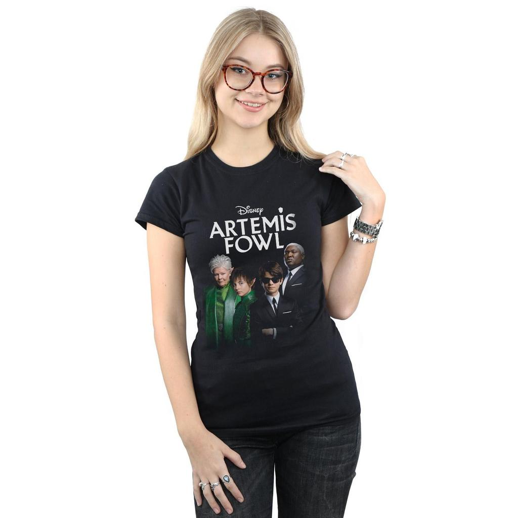 Disney Womens/Ladies Artemis Fowl Group Photo Cotton T-Shirt