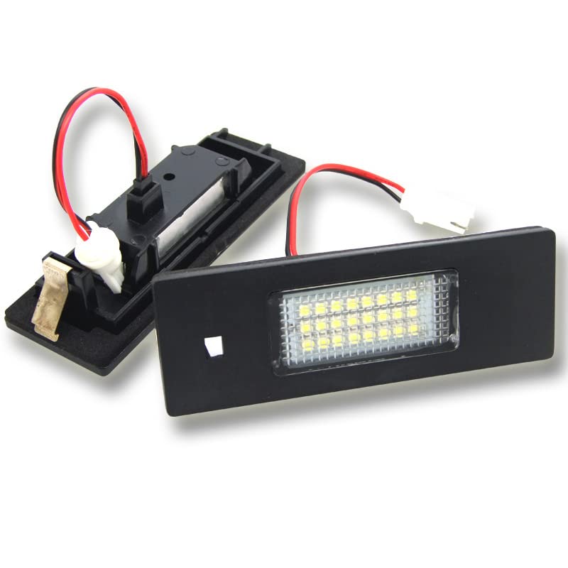 Светодиодная лампа подсветки номерного знака, 1 пара, автомобильная светодиодная лампа подсветки номерного знака для