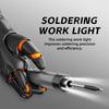 Цифровой дисплей USB Перезаряжаемый паяльник Портативный беспроводной набор инструментов для DIY для ремонта бытовой техники с дымопоглотителем