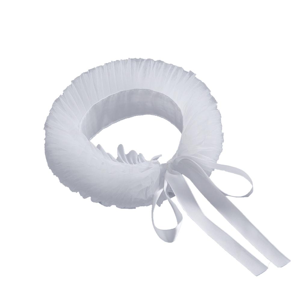 Кружевной съемный воротник на шнуровке, весенняя одежда для девочек, ожерелье на плечо для рубашки, накладные воротники, шарф, аксессуары для одежды