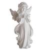Nordic Angel Girl Sculpture - Resin Figurine for Living Room Décor