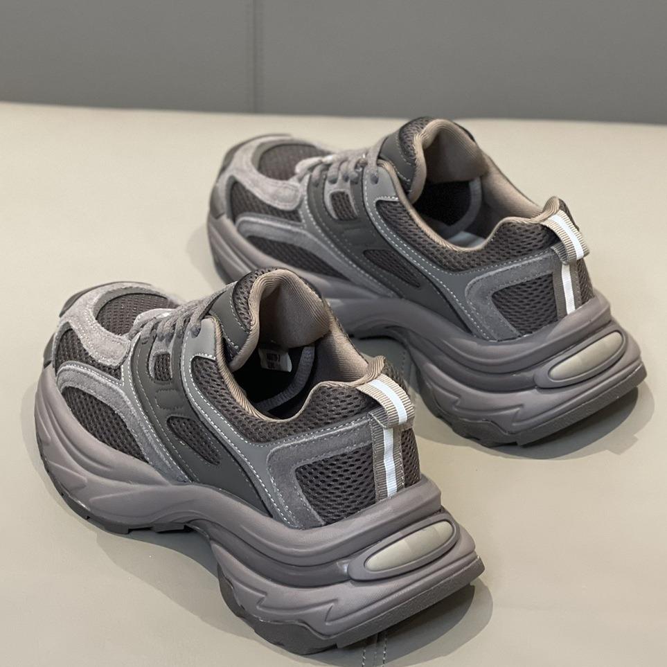 Туфли Little Monster на платформе для папы, женская обувь Explosion 2025, весна, новая, ретро, женская, универсальная и легкая повседневная спортивная обувь