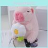 Adorably Ugly Capybara Plush Keychain Cute Guinea Pig Furry Toy Bag Accessory