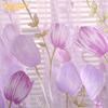 1x2m Tulip Flower Print Tulle Voile Curtain Window Drapery Balcony Room Decor Home Supplies