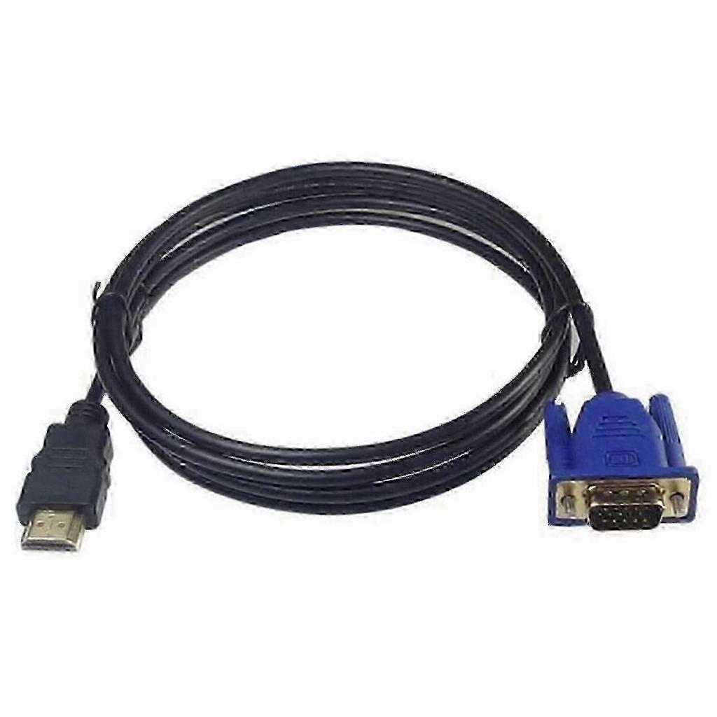 10-метровый кабель HDMI на VGA со звуком для ПК и ЖК-монитора