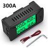Newest 0-300V Shunt Bulit-In DC Digital Battery Tester Bidirectional Ammeter Voltmeter Power Energy Watt Meter