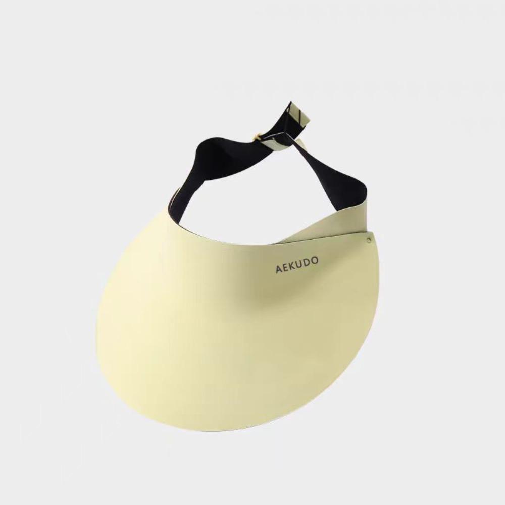 Foldable Seamless Visor Cap Sun Protection Summer Sun Hat Simple Women Sun Hat  Outdoor Sport Cap