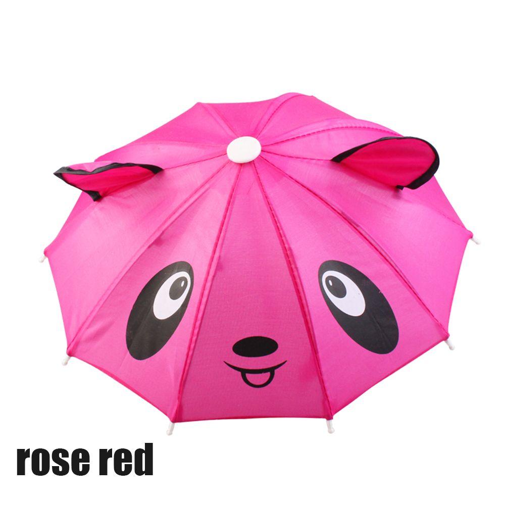 Fashion Kids Gift Dolls Animal Patterns Umbrellas Sunshade Doll Accessories Umbrella