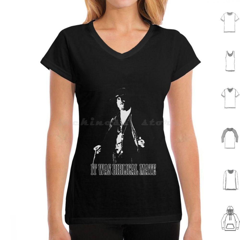 Alfie Solomons-Biblical Mate T Shirt Big Size 100% Cotton Peaky Alfie Solomon Blinders