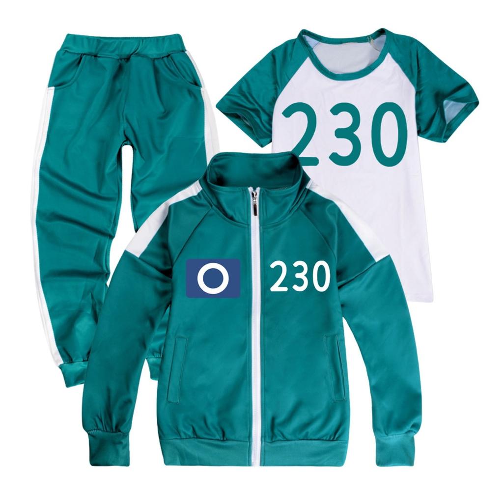 Yousheng 3 шт./комплект детский игровой костюм для косплея повседневный пиджак топ брюки спортивный костюм спортивная одежда соответствие цветов корейский телесериал деревянный костюм человека