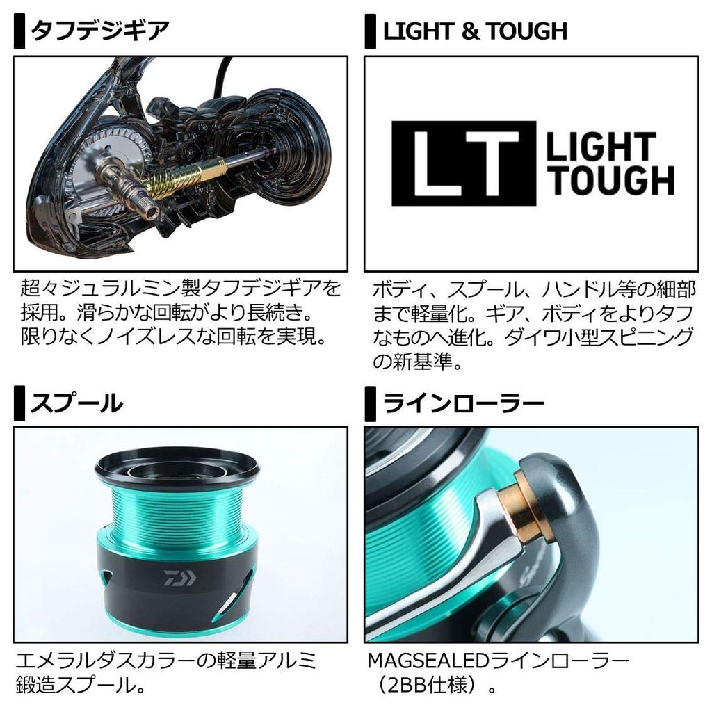 Daiwa 21 Emeraldas Air FC LT2500S-DH