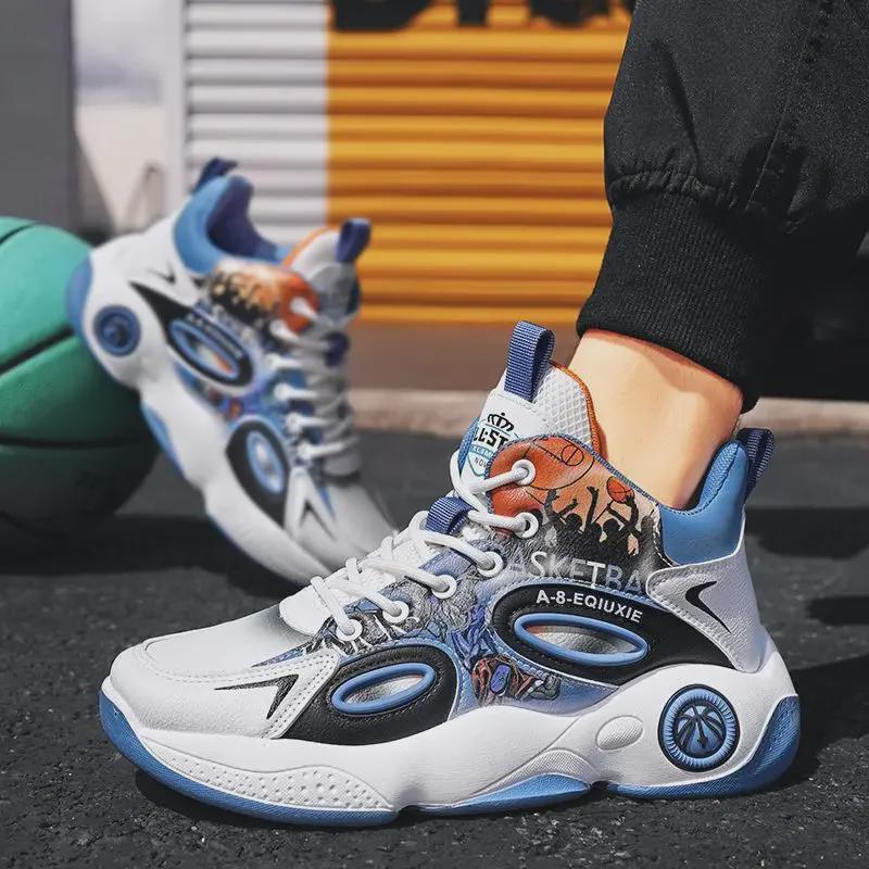 Men's 2024 High-Top Winter Casual Height-Enhancing Sneakers - Non-Slip, Fashionable Basketball & Running Shoes