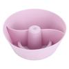 Snack Bowl for Cup Reusable Silicone Snack Tray Cup Portable Snack Food Tray Holder with 2