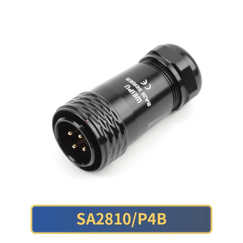 WEIPU SA28 SA2810/P Водонепроницаемый Электрический Силовой Штекерный Разъем Авиационный Разъем Пайка M28 2 3 4 7 8 9 10 12 16 17 20 24 26 35 Контактов