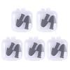 5 Pairs Swimming Earplugs for Adults Reusable Waterproof Silicone Earplugs for Swimming Surfing Snorkeling Showering