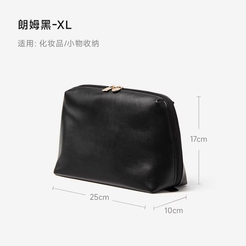 2026Women's high-end portable makeup bag with compartments for organized storage, ideal for travel and toiletries, and waterproof