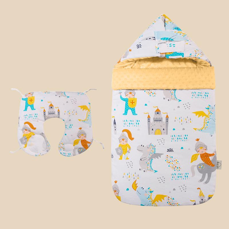 Inxiuli Baby Winter Cotton Sleeping Bag - Одеяло с защитой от испуга и ударов ногами