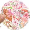 50Pcs Water Resistant Cartoon PVC Sticker Aesthetic Sticker for Water Bottle Laptop Car Scrapbooking Journal Skateboard