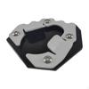 Motorcycle Kick Stand Enlarger Plate Aluminum Alloy Solid Easy Installation Extension for