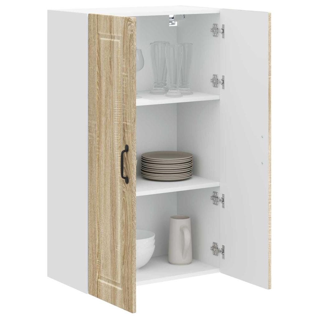 Wall Cabinet PORTO Sonoma Oak 60 x 31 x 100 cm Particleboard