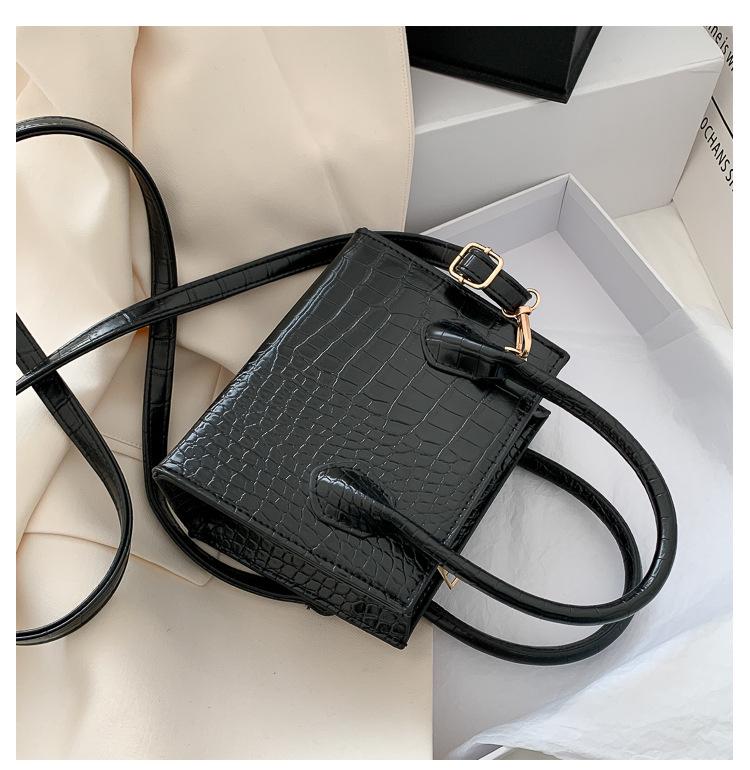 SCIONE Женская сумка Маленькая квадратная сумка Простая дикая атмосфера Сумка-мессенджер на одно плечо Сетчатая красная сумка