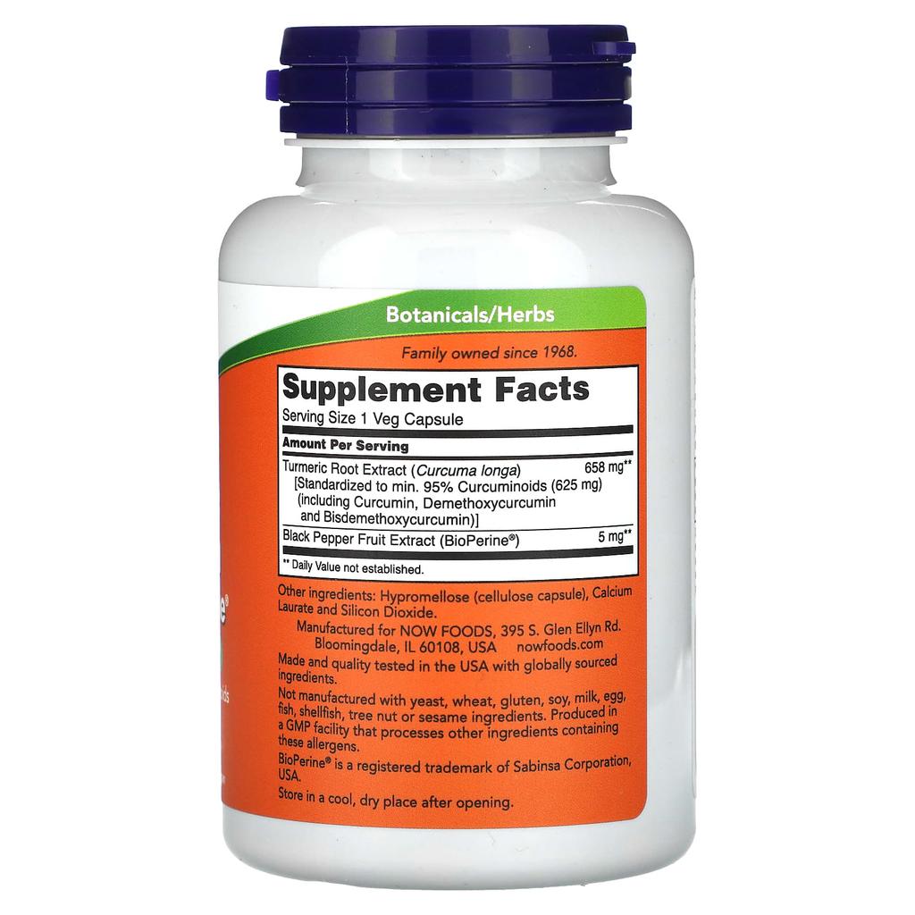 Turmeric Curcumin with Bioperine, 90 Veggie Capsules
